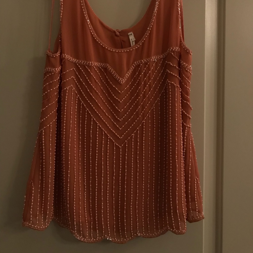 Beaded Art Deco Top